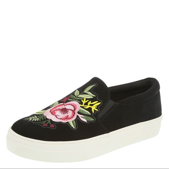 Brash Shoes - 🎄Brash: Trendy Floral Slip On Sneakers